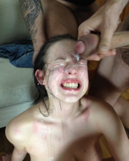 Наполняя рот спермой